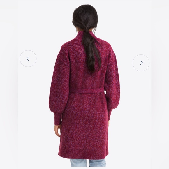 NWOT Draper James Marled Sweater Jacket - Picture 3 of 3